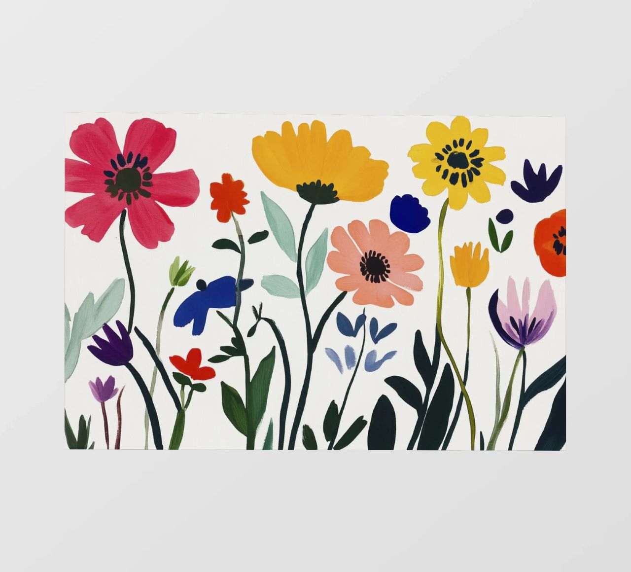 Cute Henri Matisse Flower Garden photo wallpaper by Modern Muse