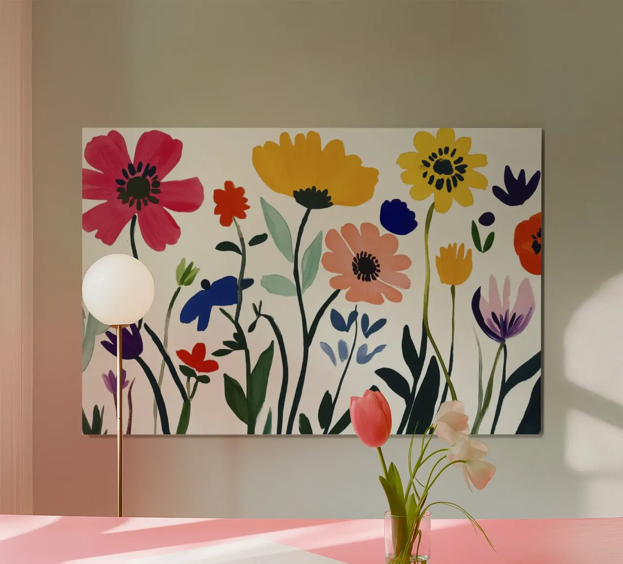Giardino fiorito Henri Matisse poster da Modern Muse