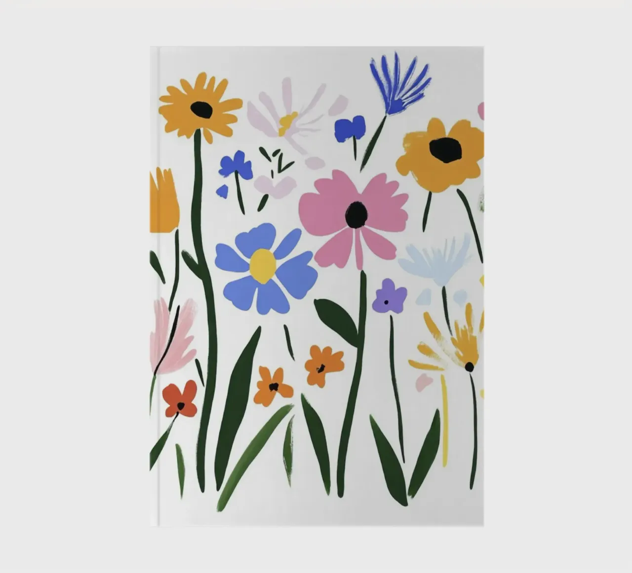 Cute Henri Matisse Summer Flowers Garden notebook by Modern Muse