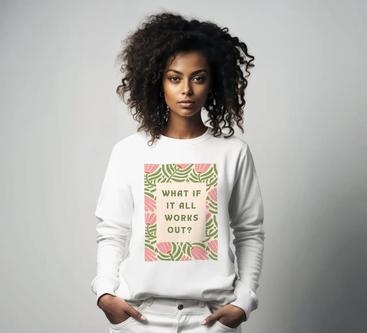 E se tutto si risolvesse? felpa da Wordswordswords