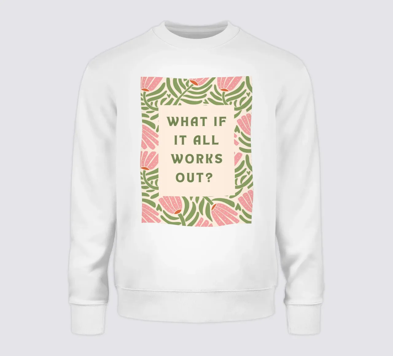 E se tutto si risolvesse? felpa da Wordswordswords