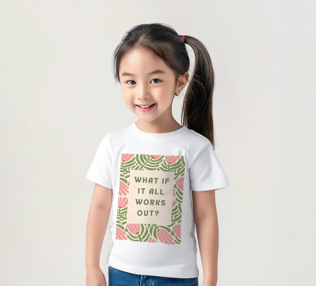 E se tutto si risolvesse? t-shirt bambini da Wordswordswords