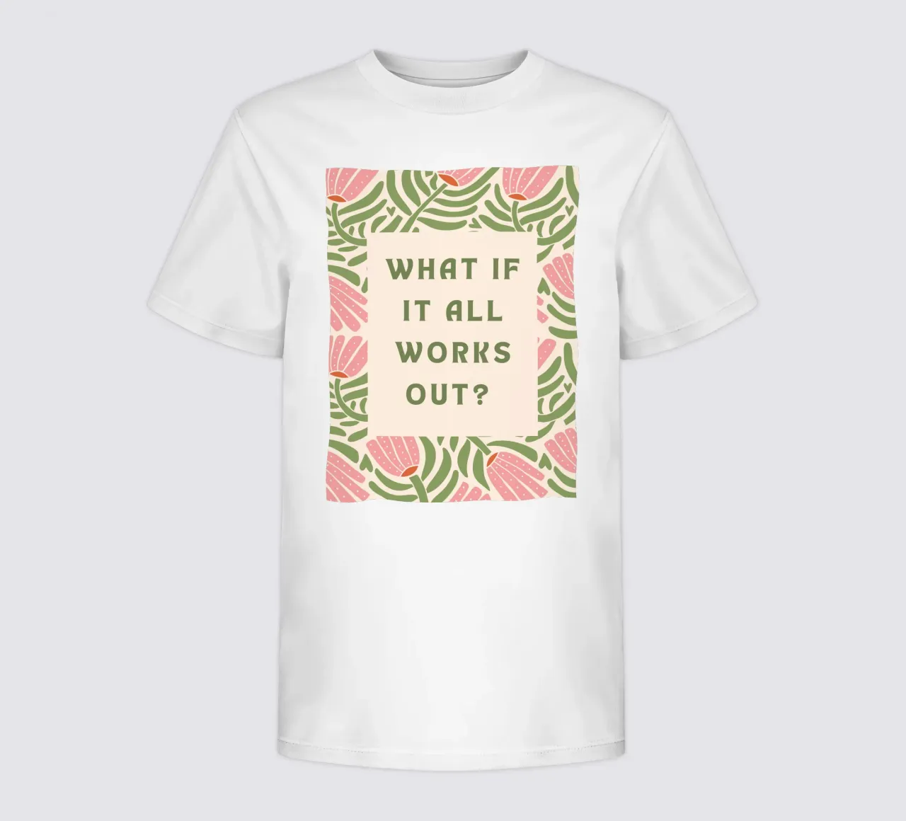 E se tutto si risolvesse? t-shirt bambini da Wordswordswords