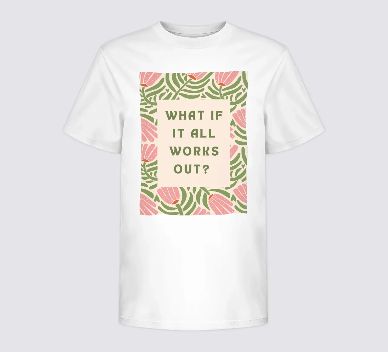 E se tutto si risolvesse? t-shirt bambini da Wordswordswords