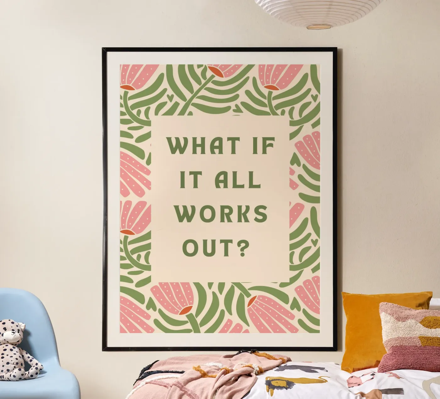 E se tutto si risolvesse? poster da Words & wonders