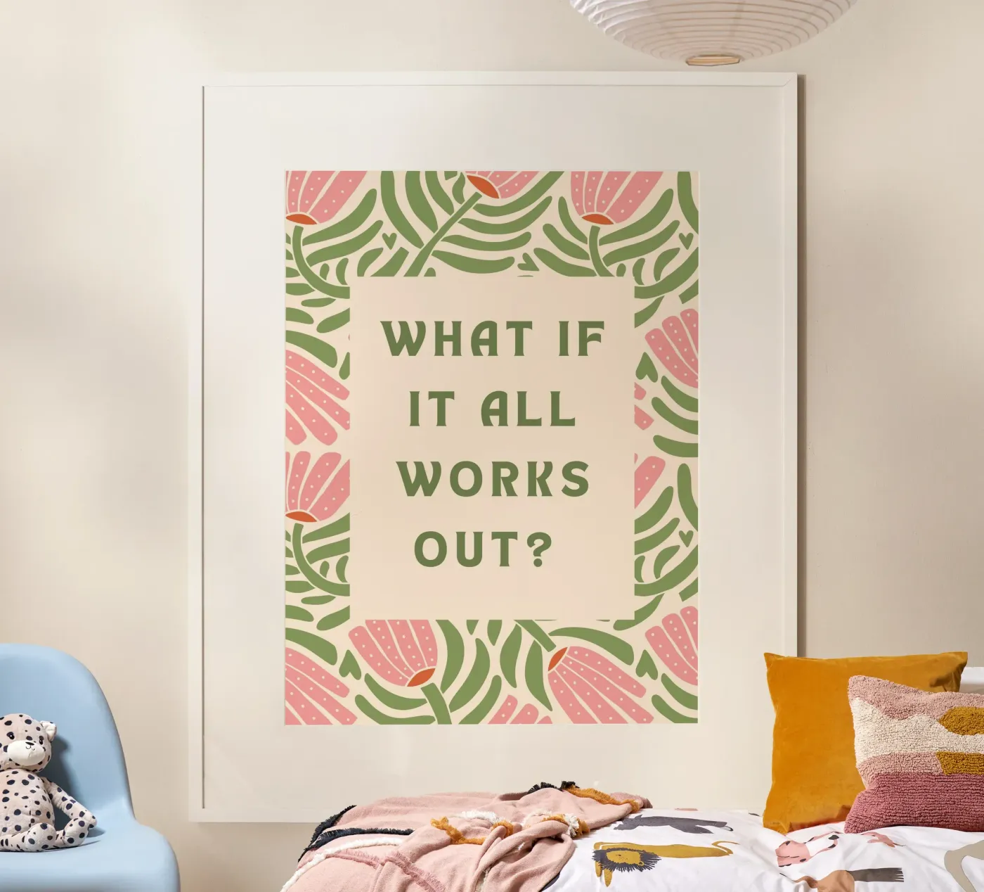E se tutto si risolvesse? poster da Words & wonders