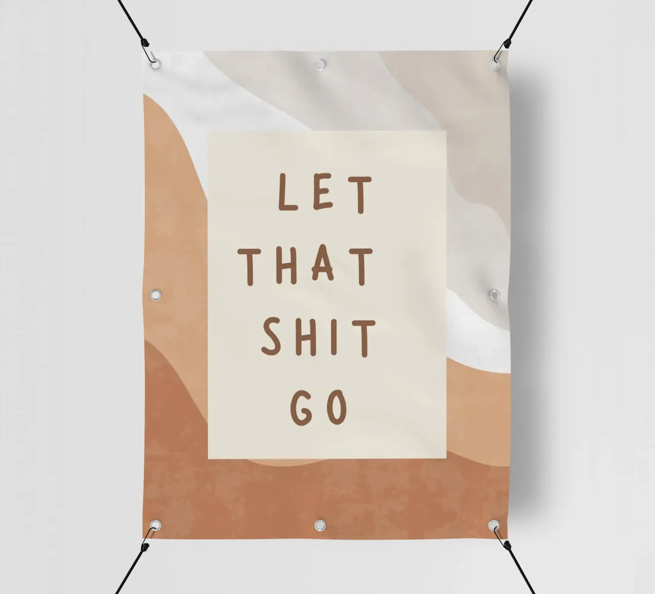 Funny Toilet Decor 02 PVC Plane von Wordswordswords