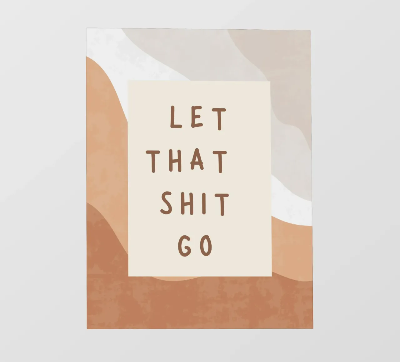 Funny Toilet Decor 02 PVC Plane von Wordswordswords