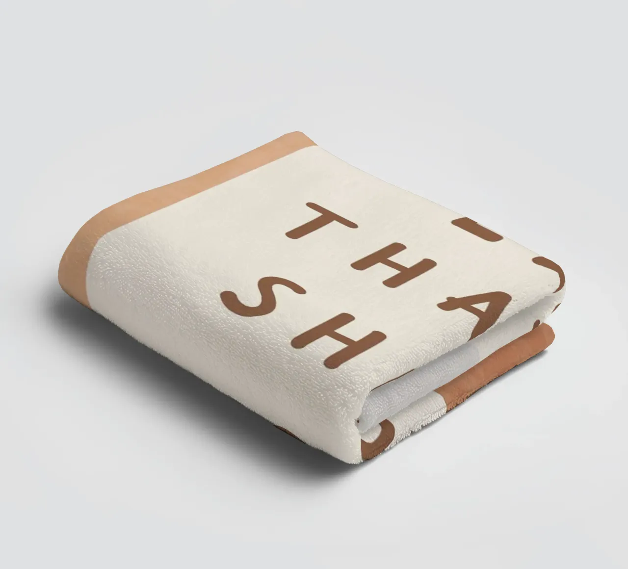 Grappig Toiletdecor 02 badhanddoek van Wordswordswords