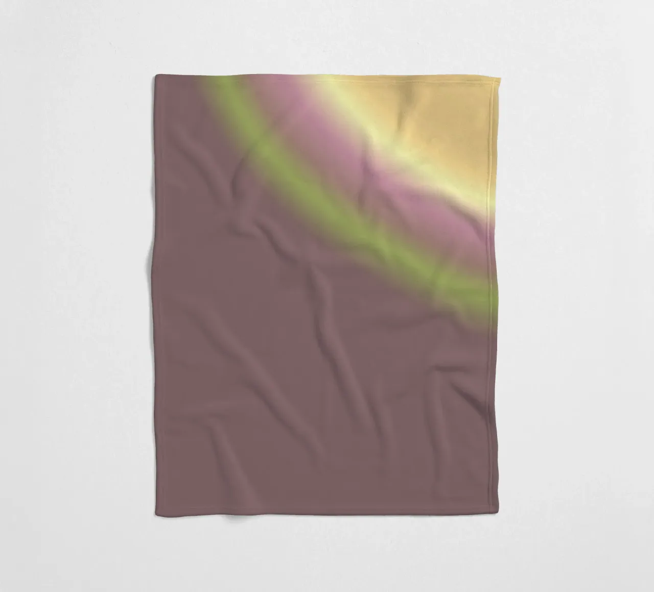 DARE TO BE YOURSELF coperta in pile da ÂME LIBRE STUDIO