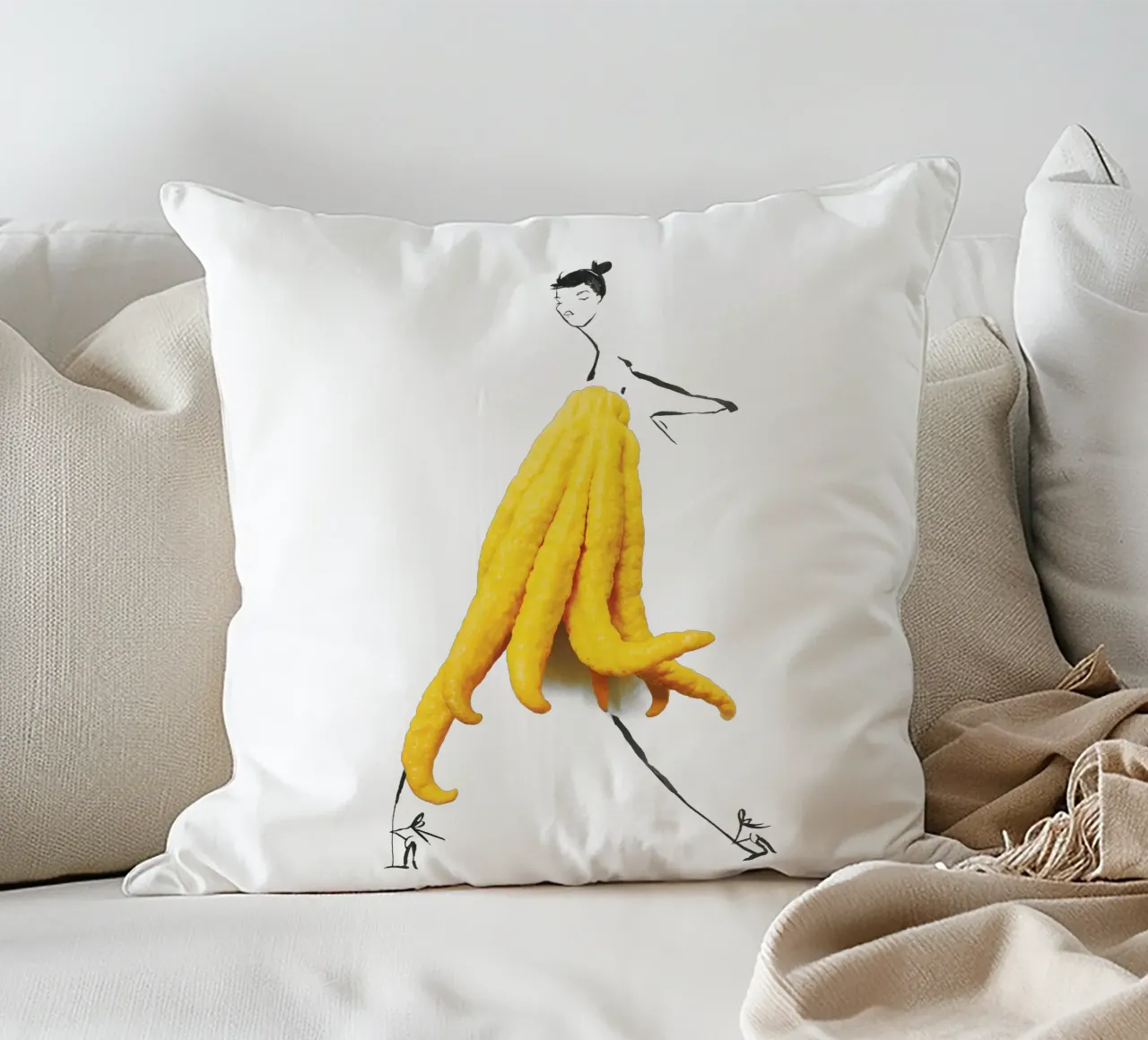 Citrus cuscino da Gretchen Roehrs