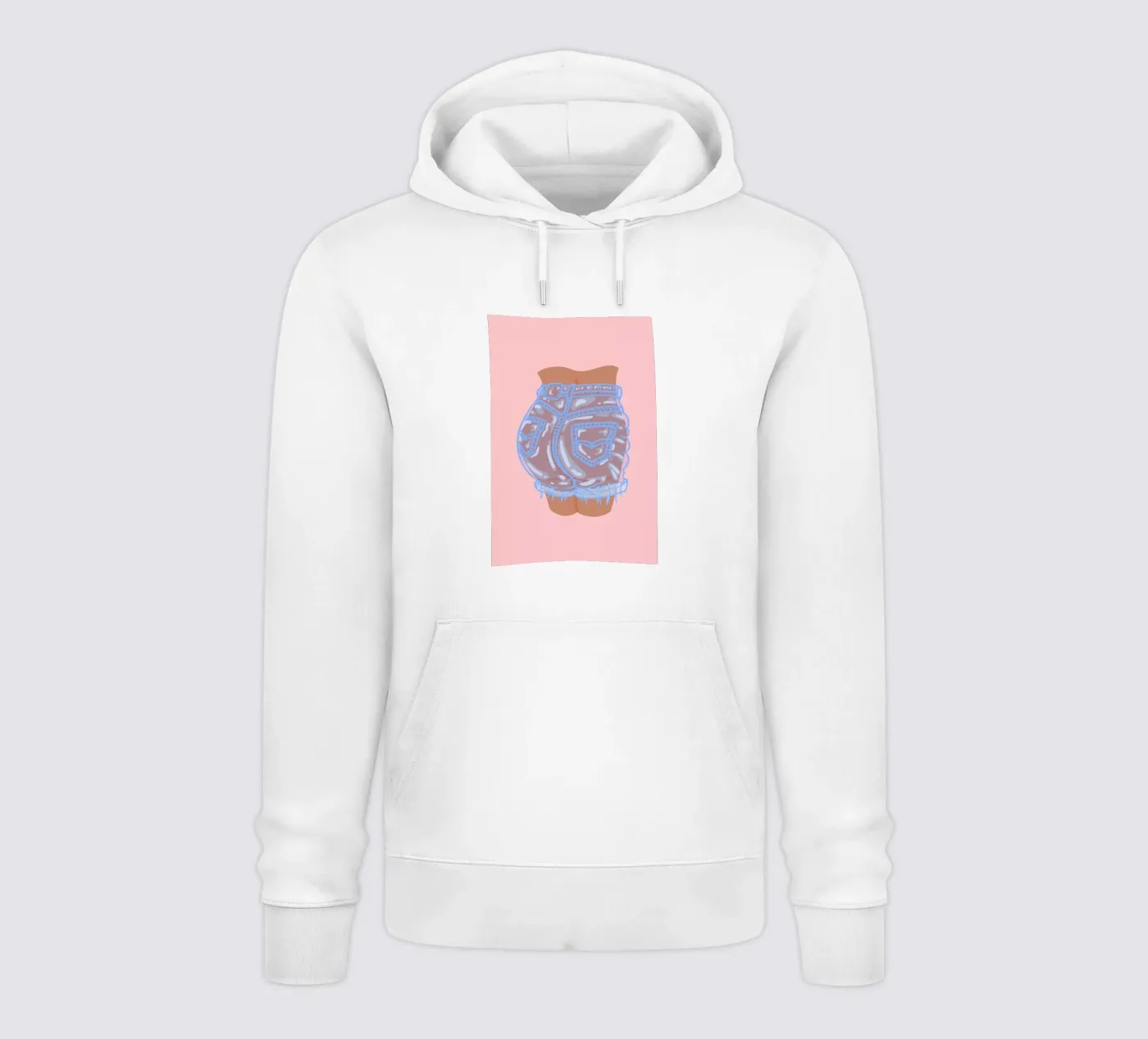 Bubble Butt hoodie by Laura O'Connor