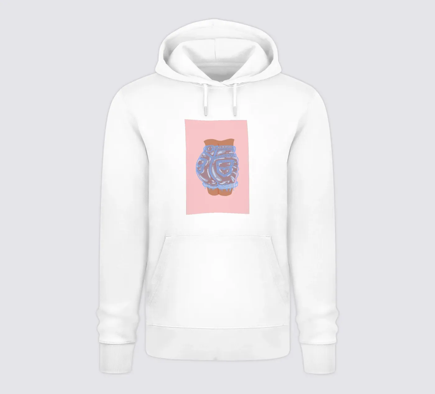 Bubble Butt hoodie by Laura O'Connor