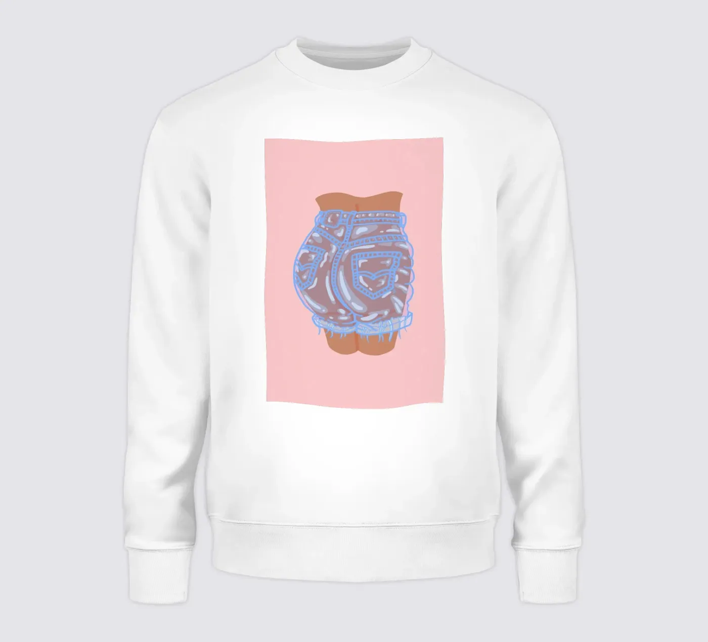 Bubble Butt sweatshirt by Laura O'Connor