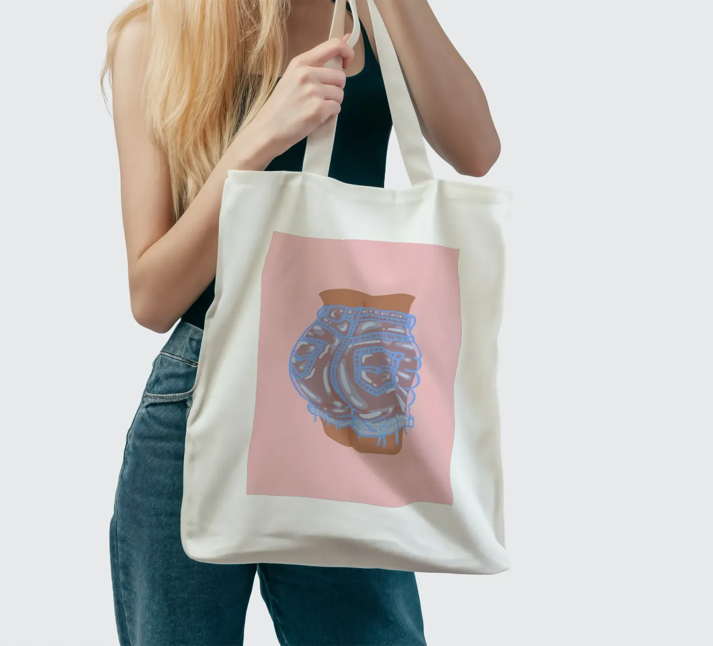 Bubble Butt tote bag by Laura O'Connor