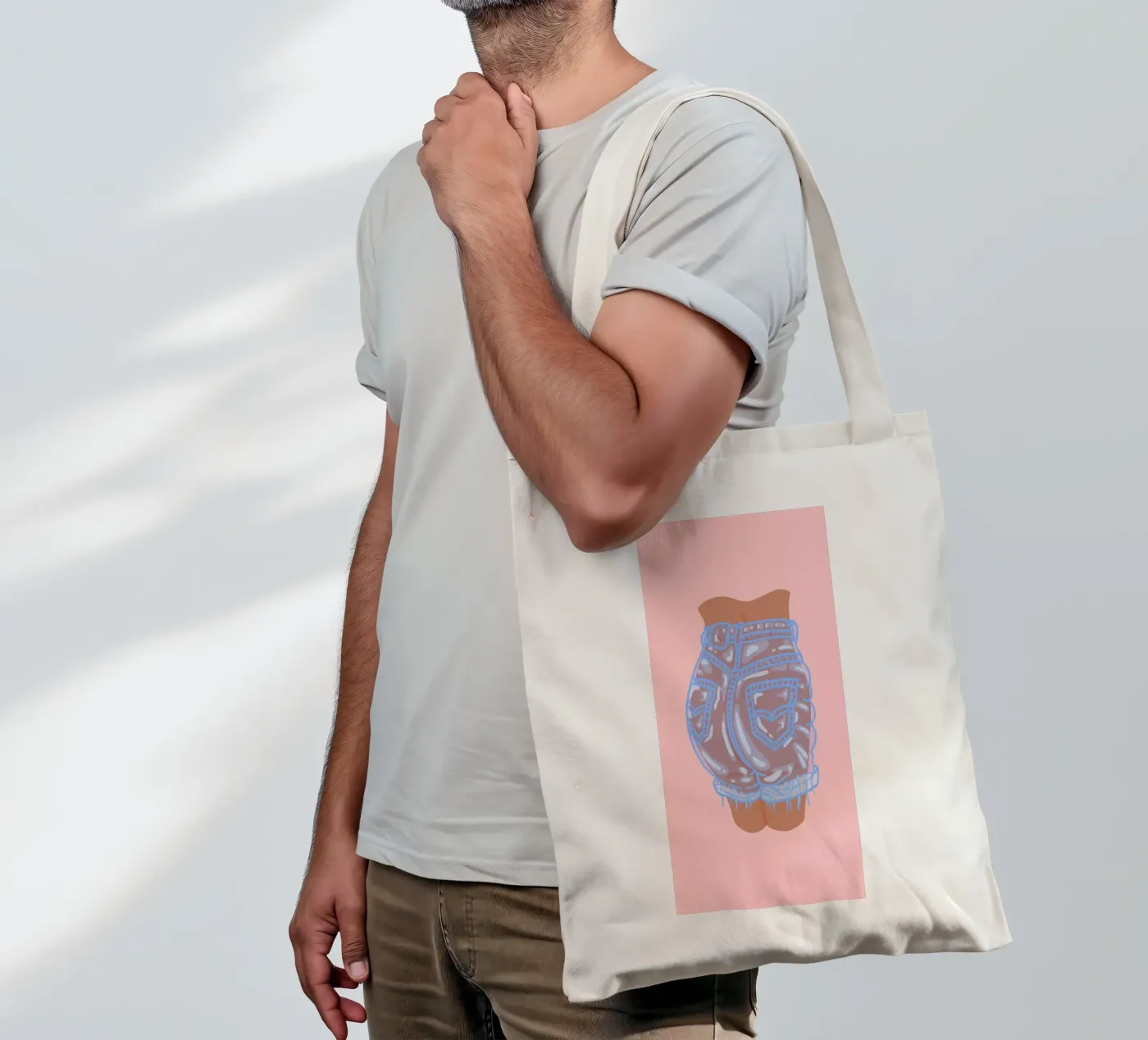 Bubble Butt tote bag by Laura O'Connor