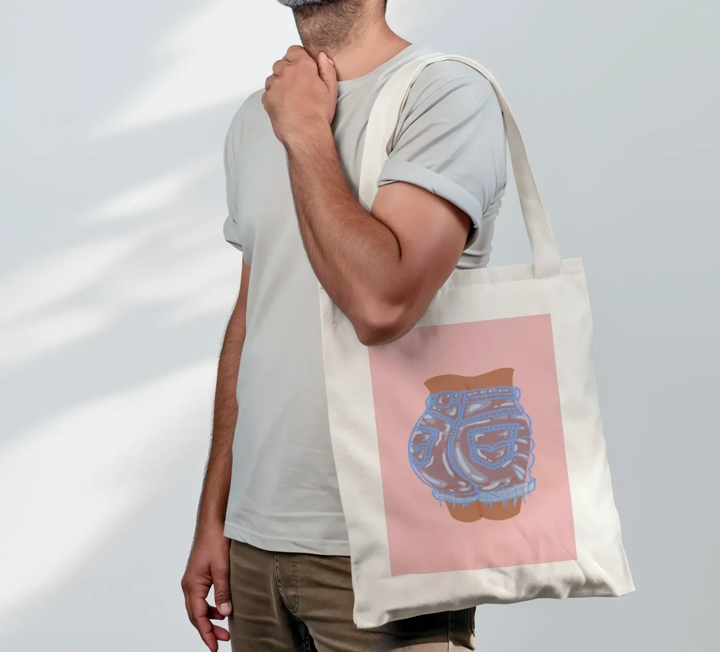 Bubble Butt tote bag by Laura O'Connor