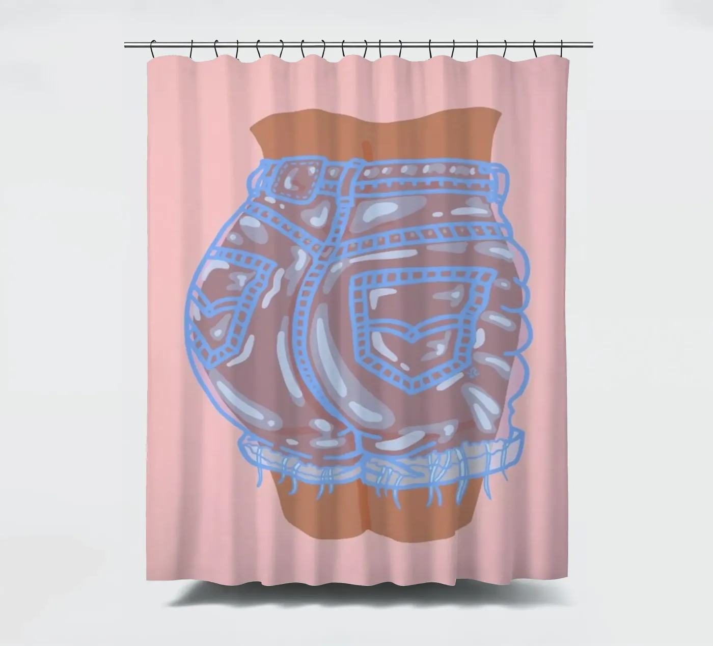 Bubble Butt douchegordijn van Laura O'Connor