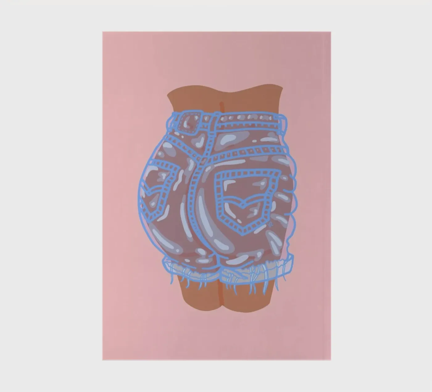 Bubble Butt notebook by Laura O'Connor