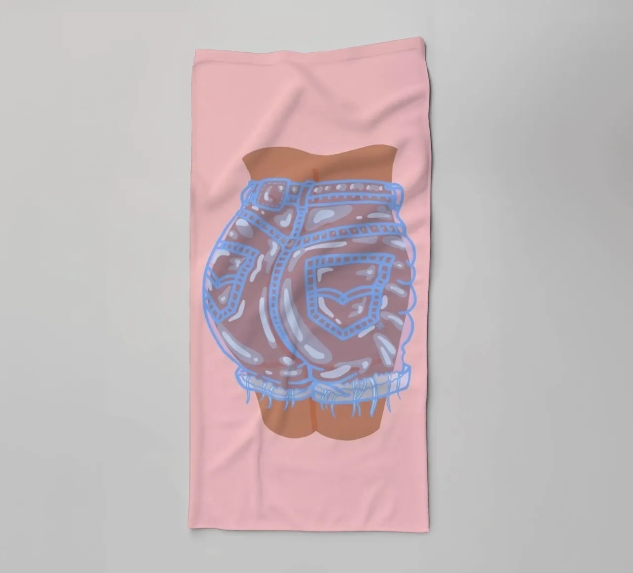 Bubble Butt badhanddoek van Laura O'Connor