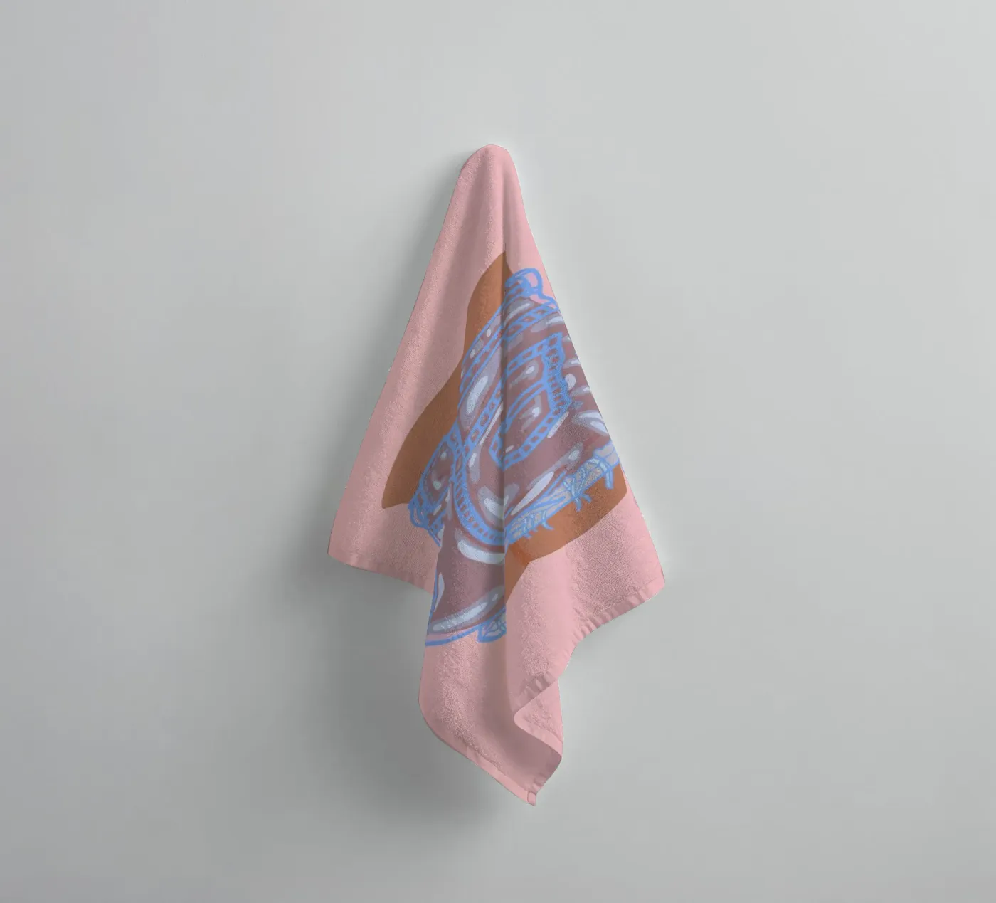 Bubble Butt towel by Laura O'Connor