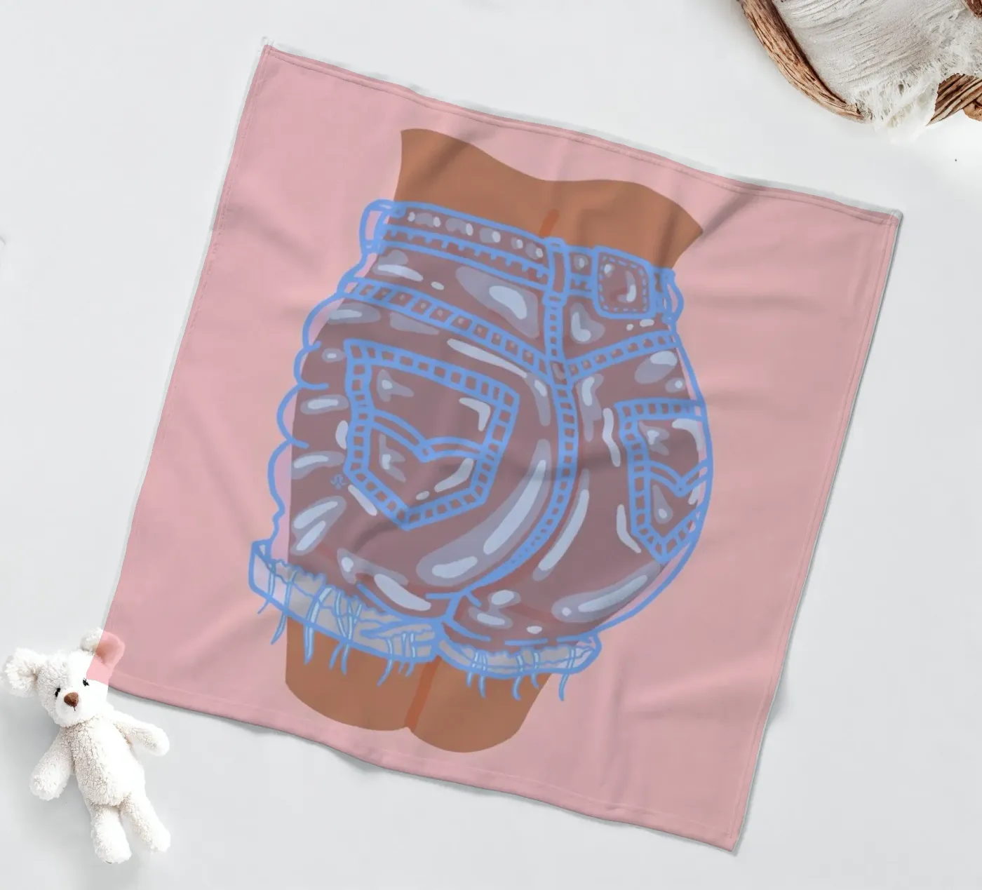 Bubble Butt Fleecedecke von Laura O'Connor