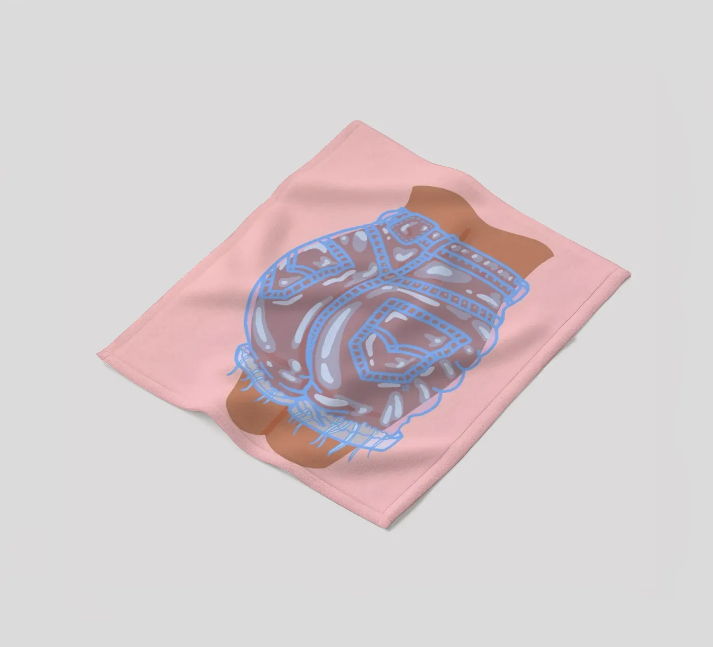 Bubble Butt Fleecedecke von Laura O'Connor