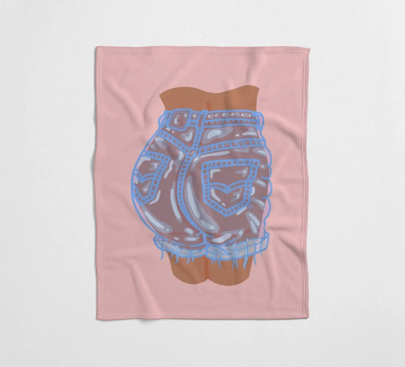 Bubble Butt Fleecedecke von Laura O'Connor