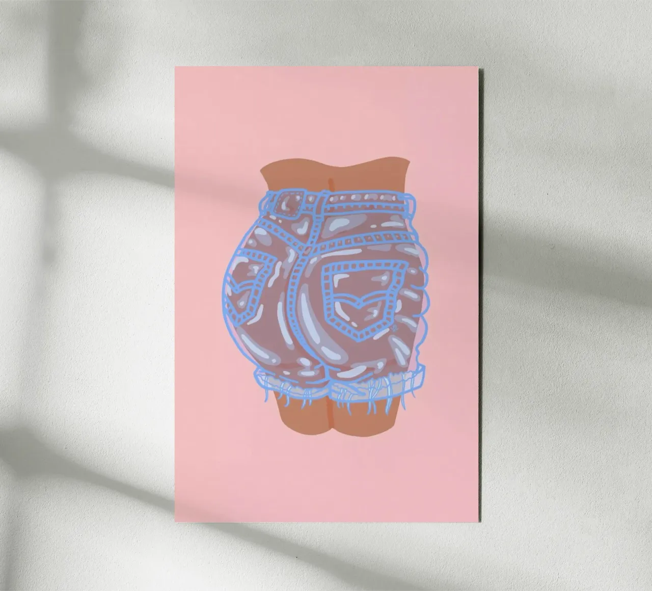 Bubble Butt forex plate by Laura O'Connor