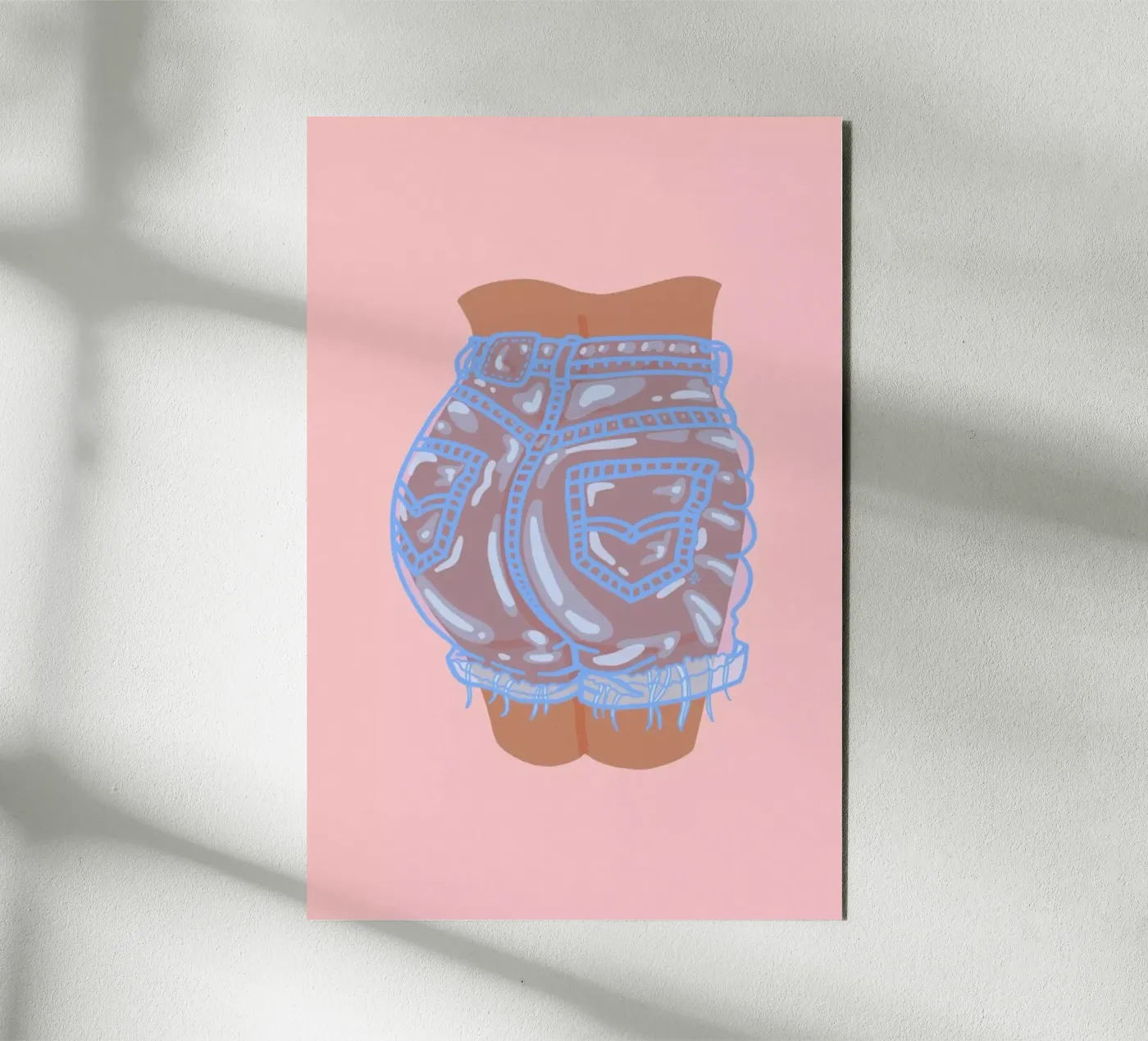 Bubble Butt forex plate by Laura O'Connor