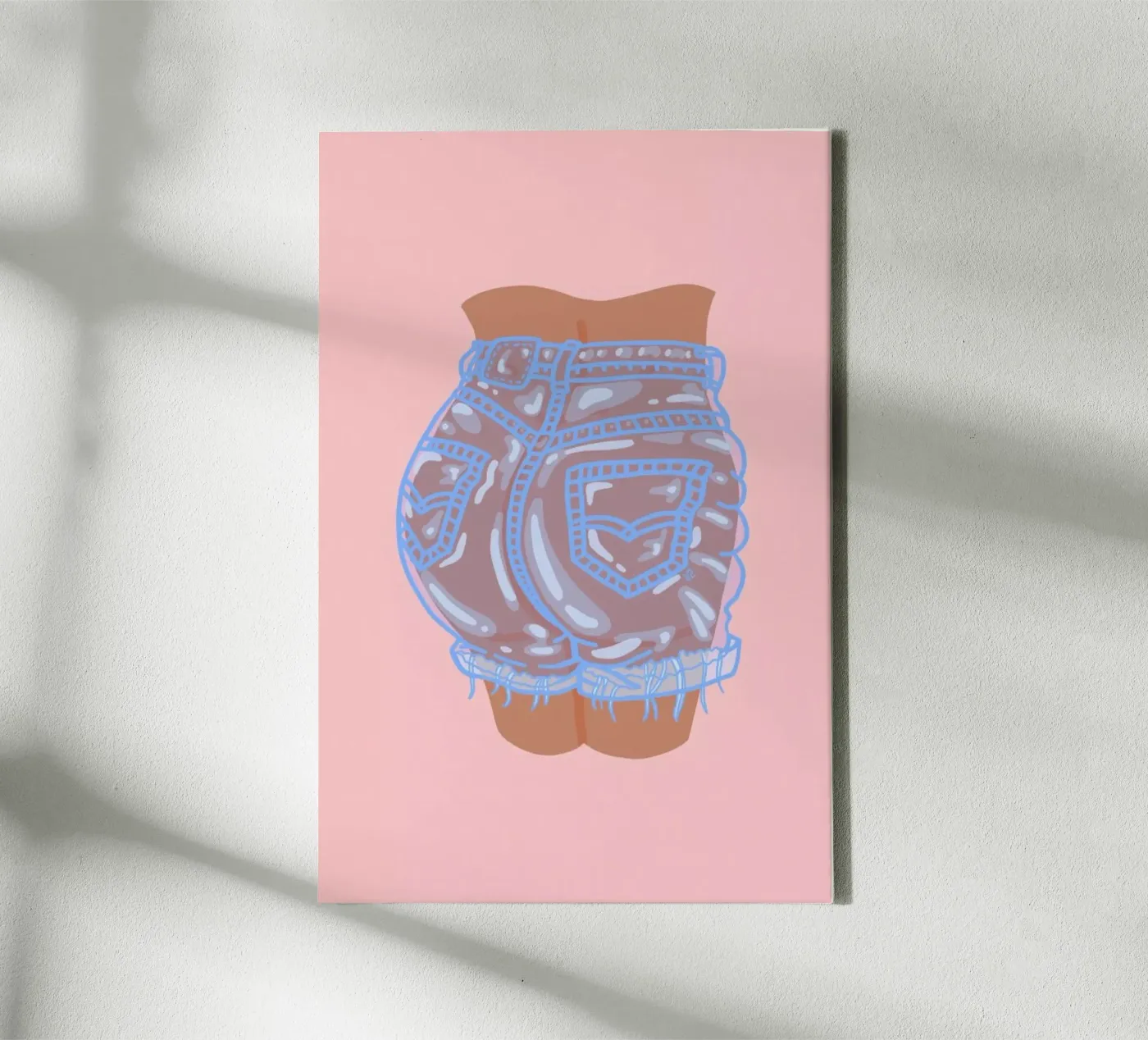 Bubble Butt canvas van Laura O'Connor