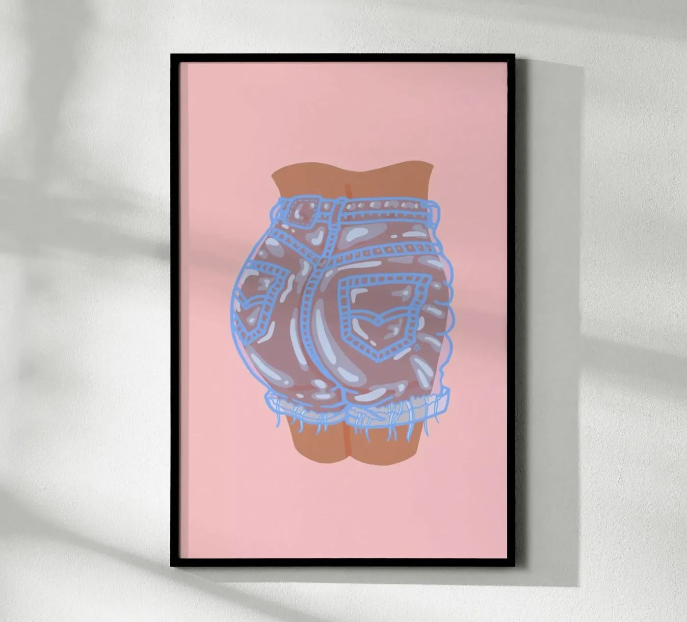 Bubble Butt poster by Laura O'Connor