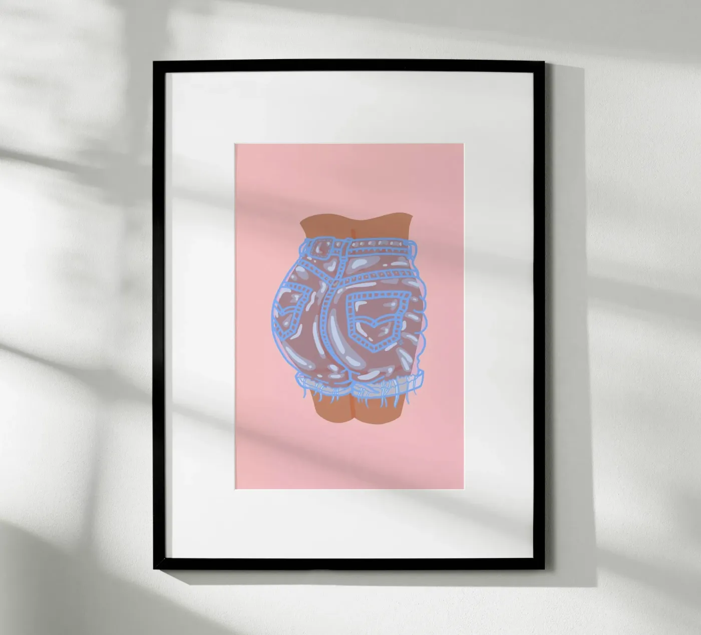 Bubble Butt poster van Laura O'Connor