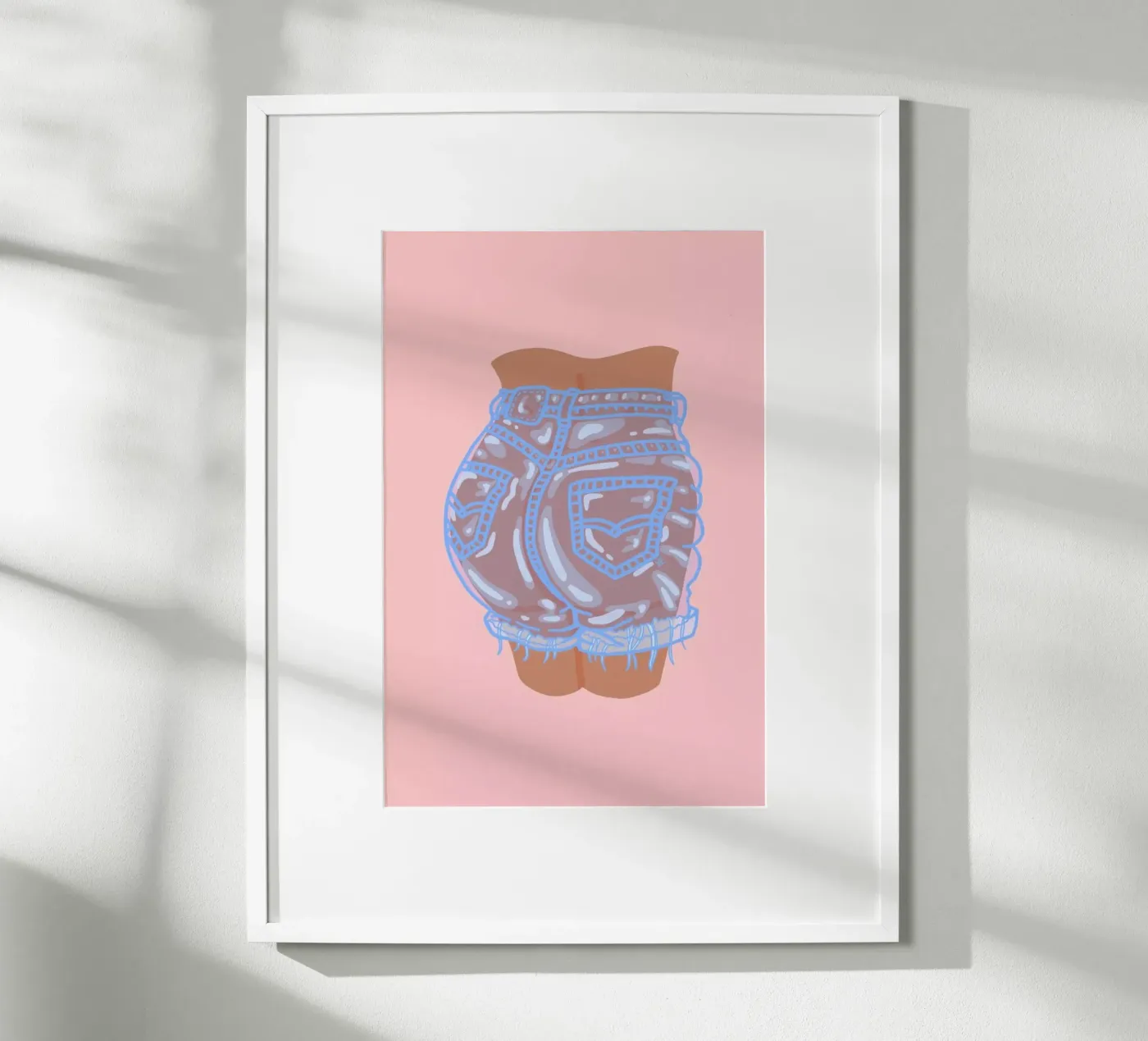 Bubble Butt poster by Laura O'Connor