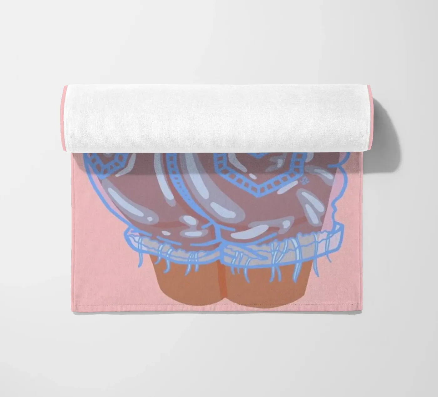 Bubble Butt Strandtuch von Laura O'Connor