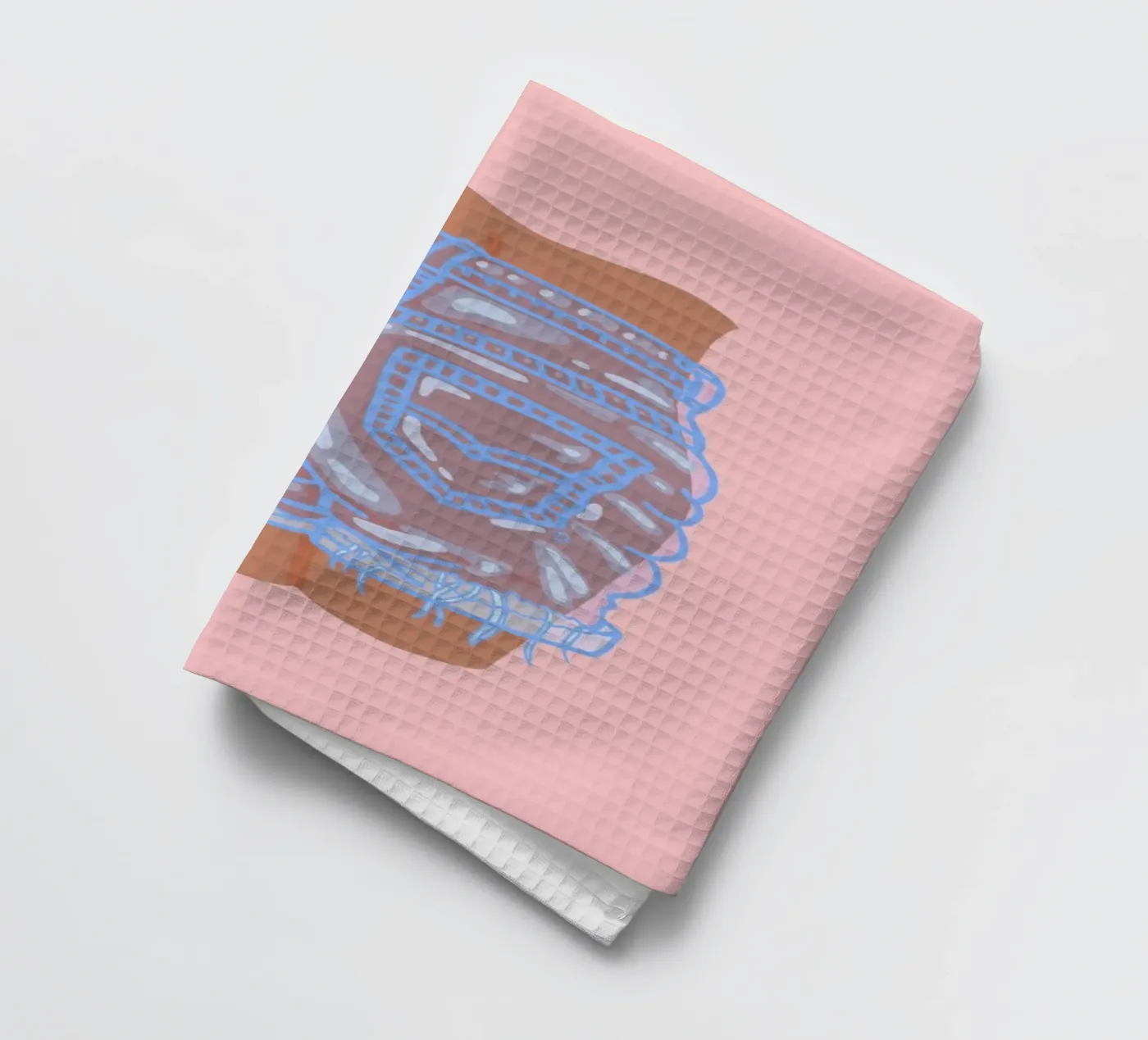 Bubble Butt tea towel by Laura O'Connor