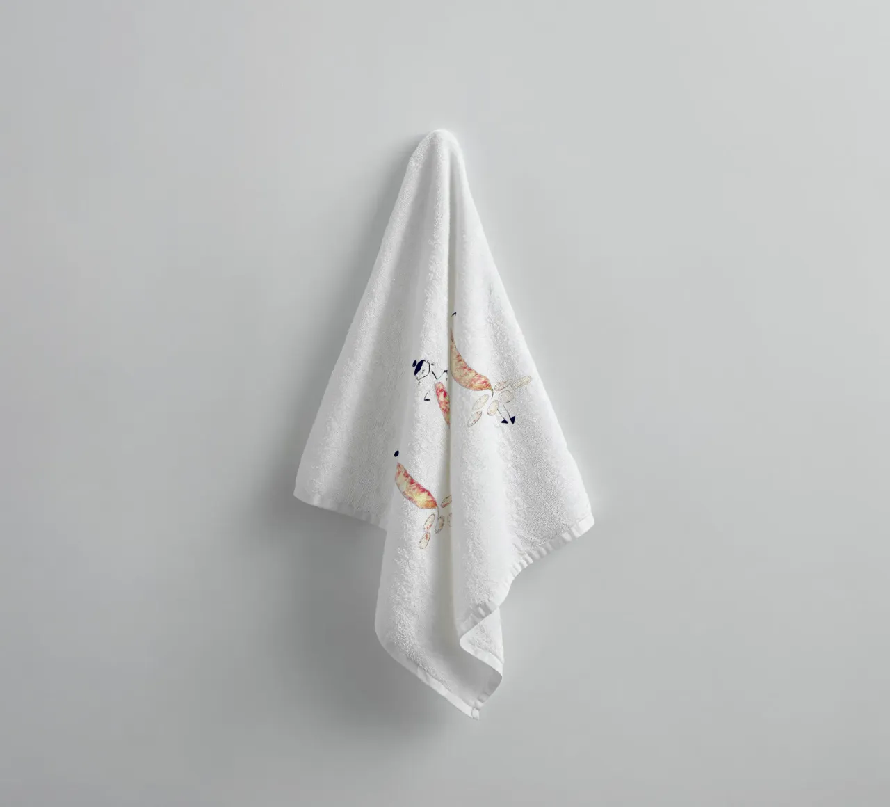 Cranberry Bean Trio asciugamano da bagno da Gretchen Roehrs
