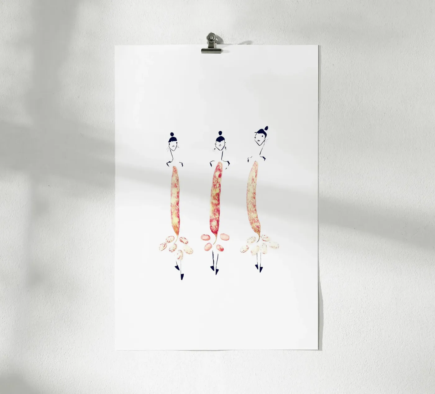Cranberry Bean Trio poster da Gretchen Roehrs