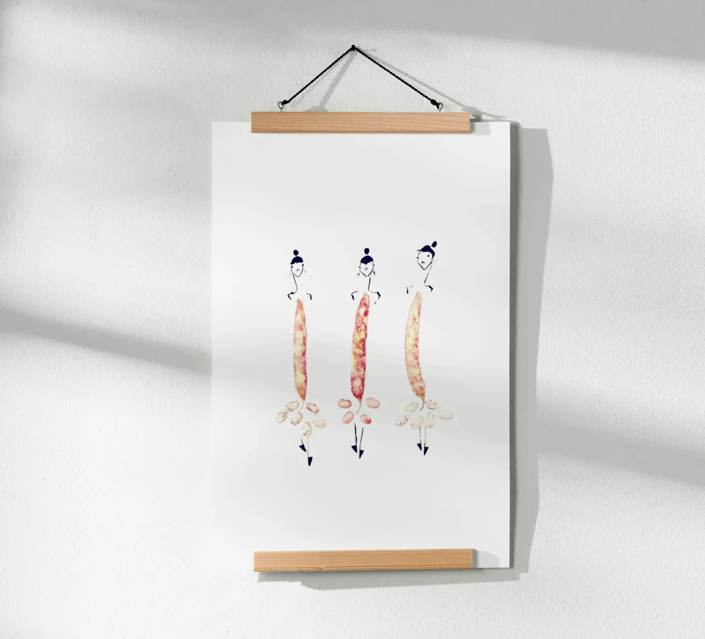 Cranberry Bean Trio poster da Gretchen Roehrs