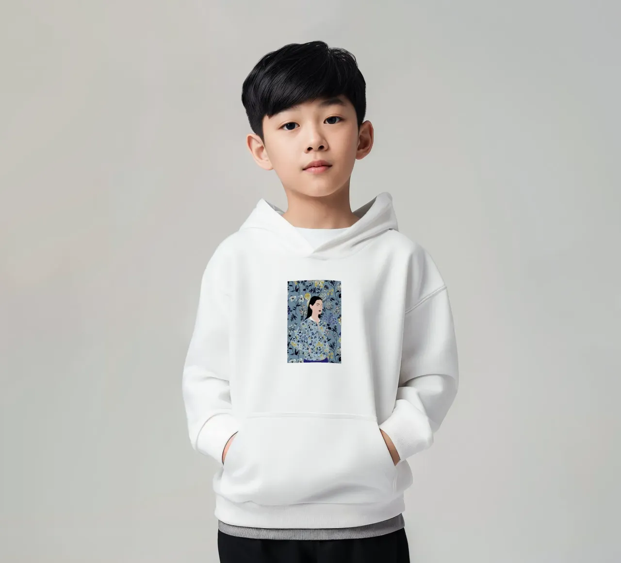 Cameleon Kinder Hoodie von Céleste Wallaert