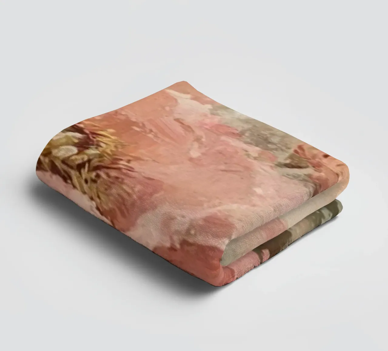 Vintage Roses On A Grunge Rustic Background towel by Flower Garden - Uta Naumann