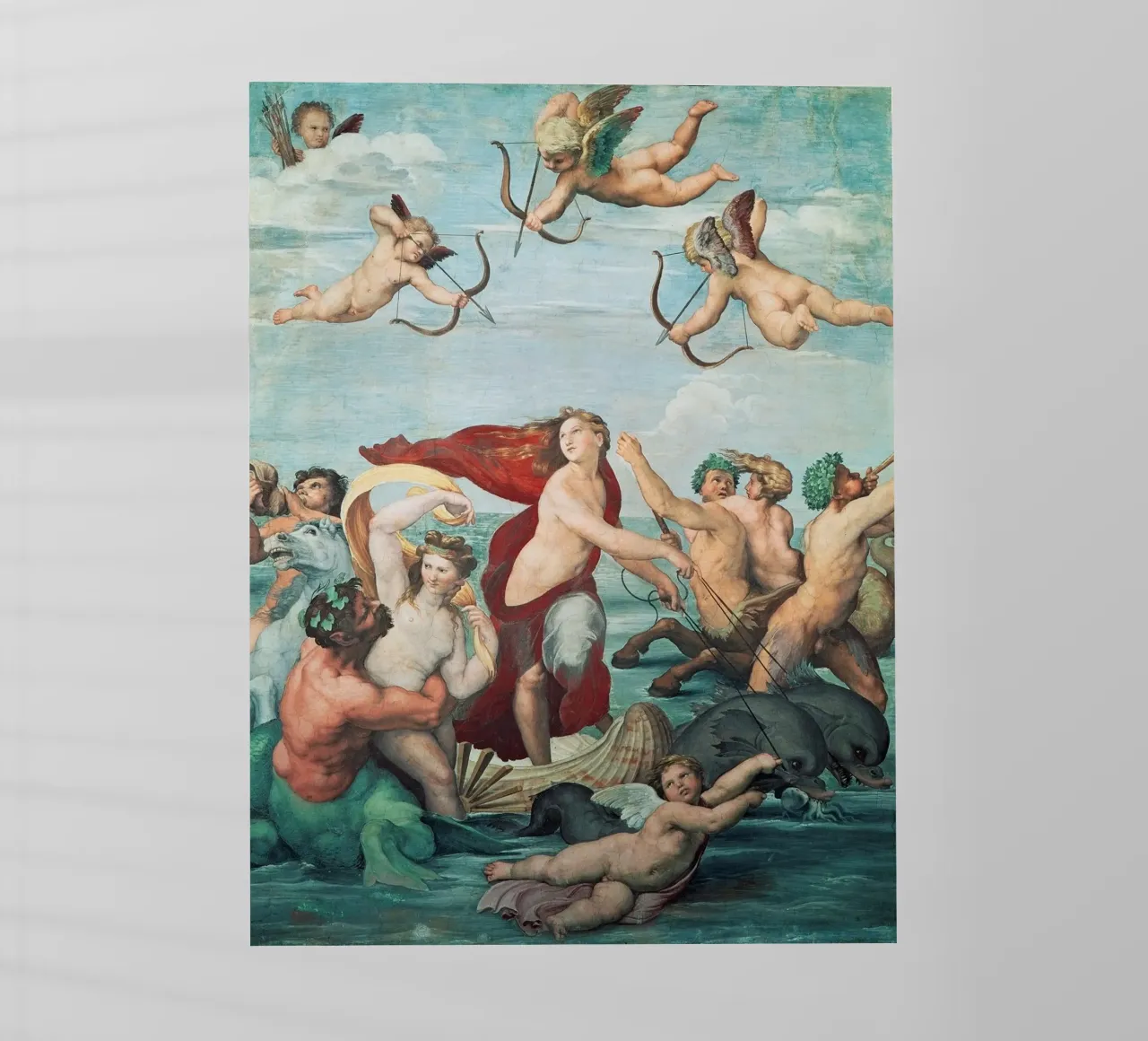 Raffaello - Galatea pellicola backlit da Timeless Artworks