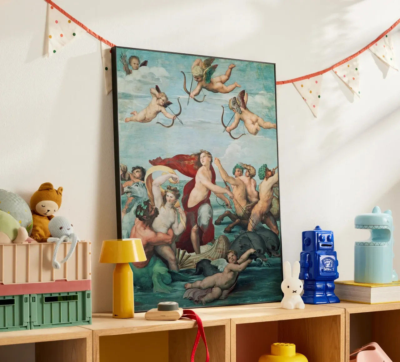 Raffaello - Galatea alluminio dibond da Timeless Artworks
