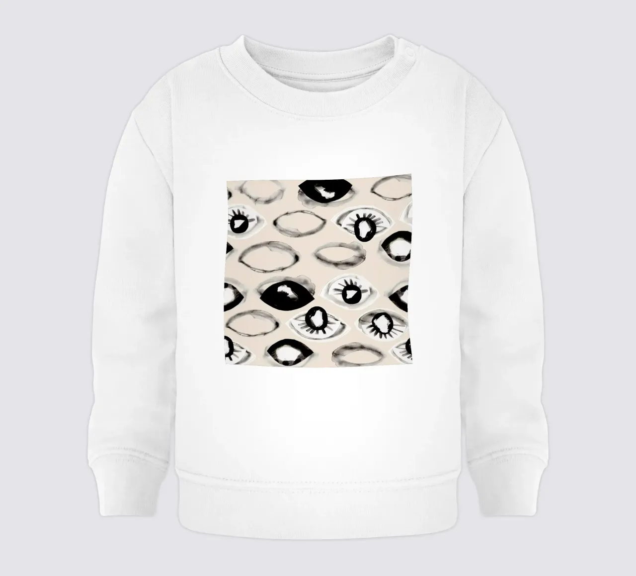 Eyes Ink I felpa neonato da Farina Kuklinski