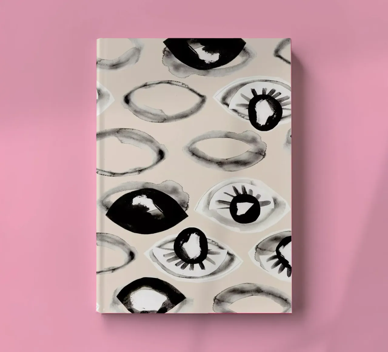 Eyes Ink I notebook by Farina Kuklinski