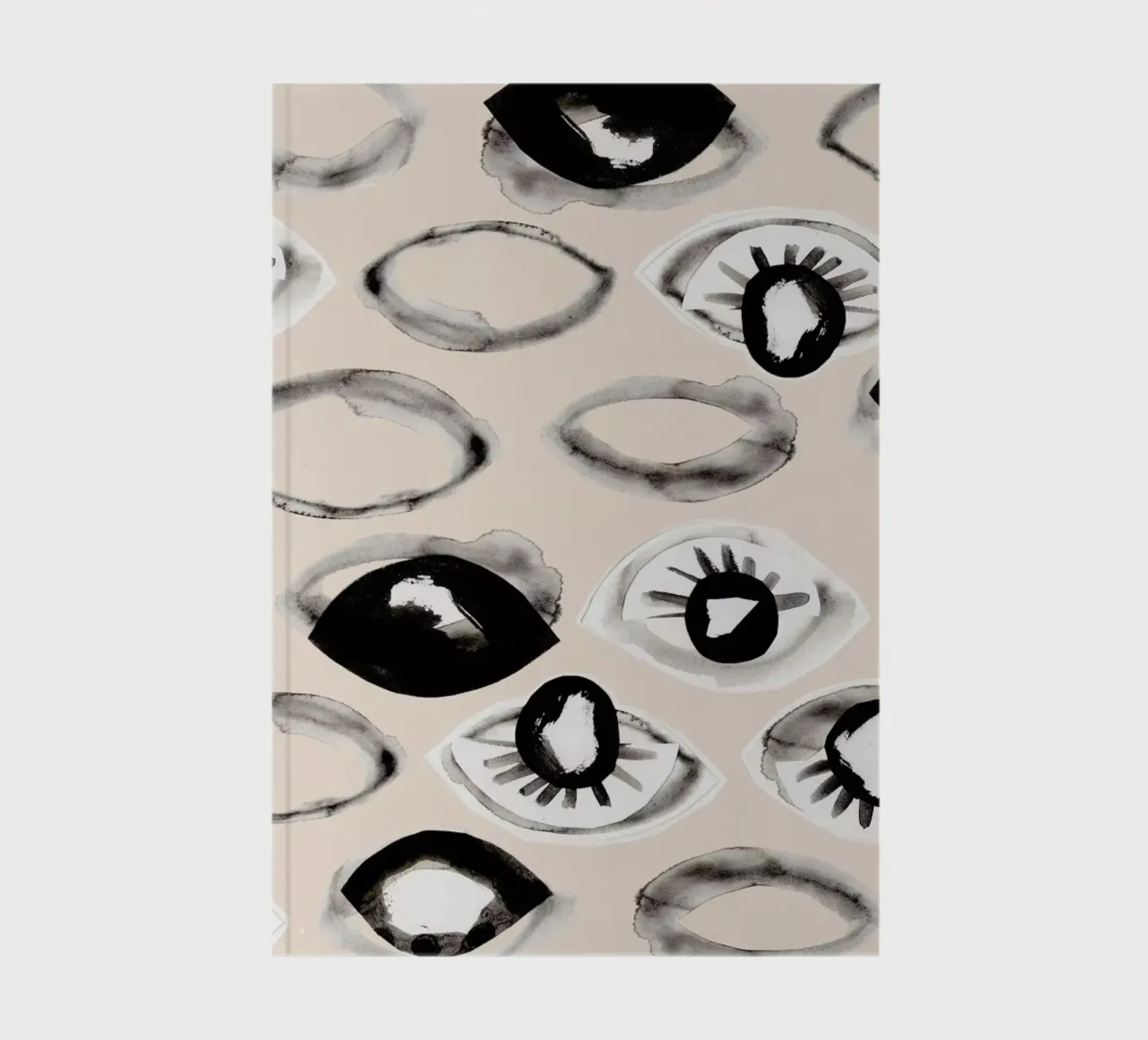 Eyes Ink I notebook by Farina Kuklinski