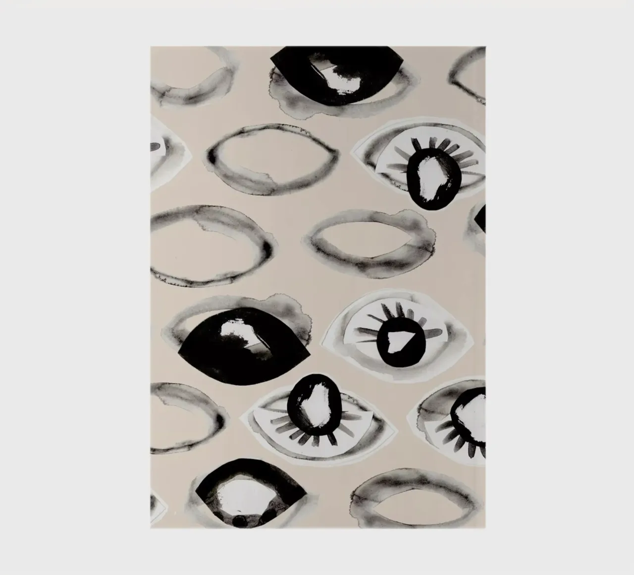 Eyes Ink I notebook by Farina Kuklinski