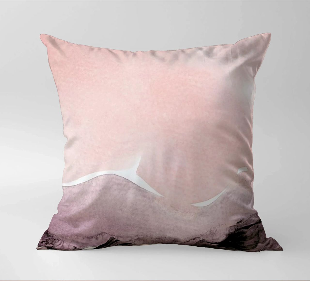 Blush & Mauve cuscino da IRIS LEHNHARDT FINE ART