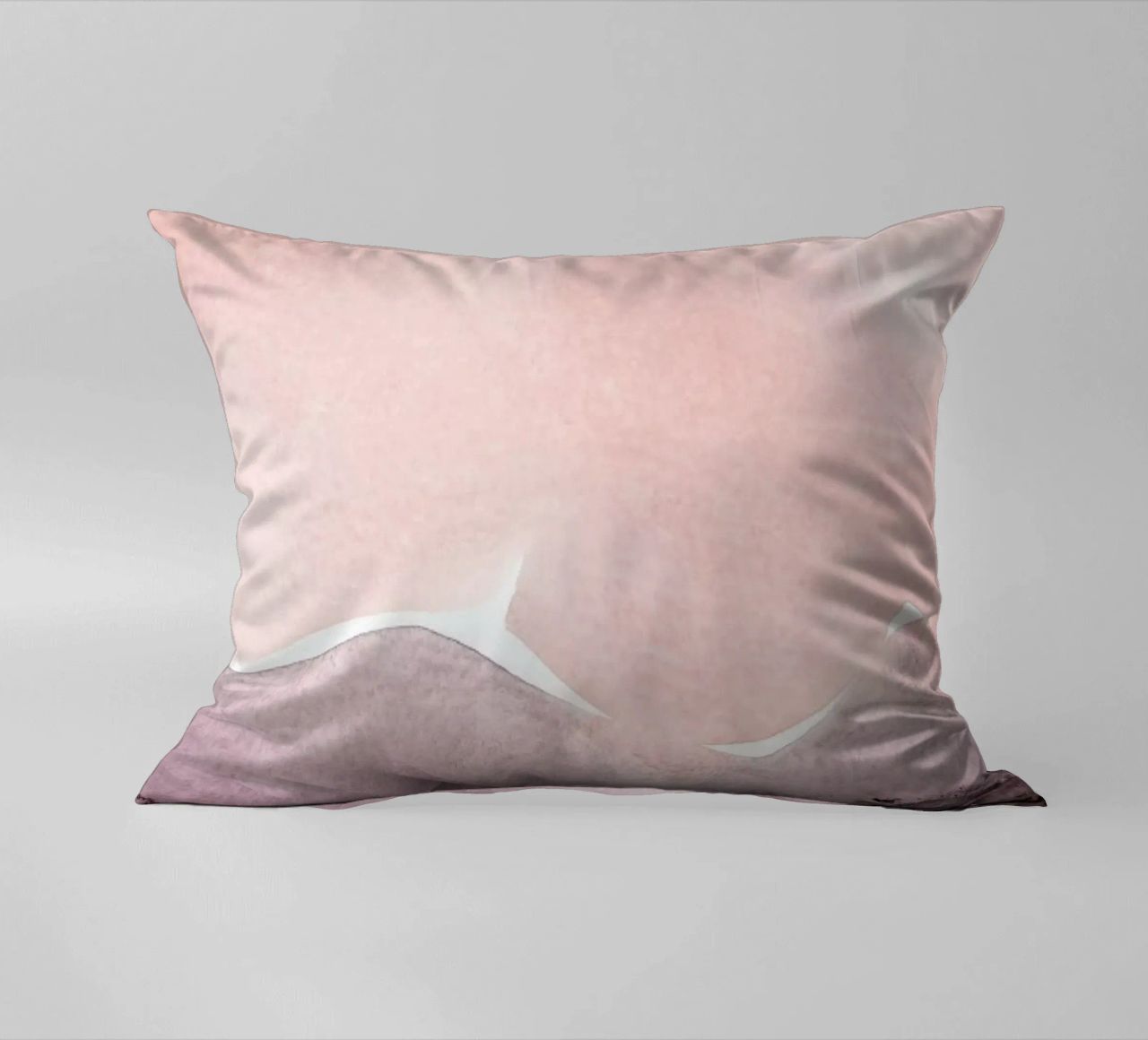 Blush & Mauve cuscino da IRIS LEHNHARDT FINE ART