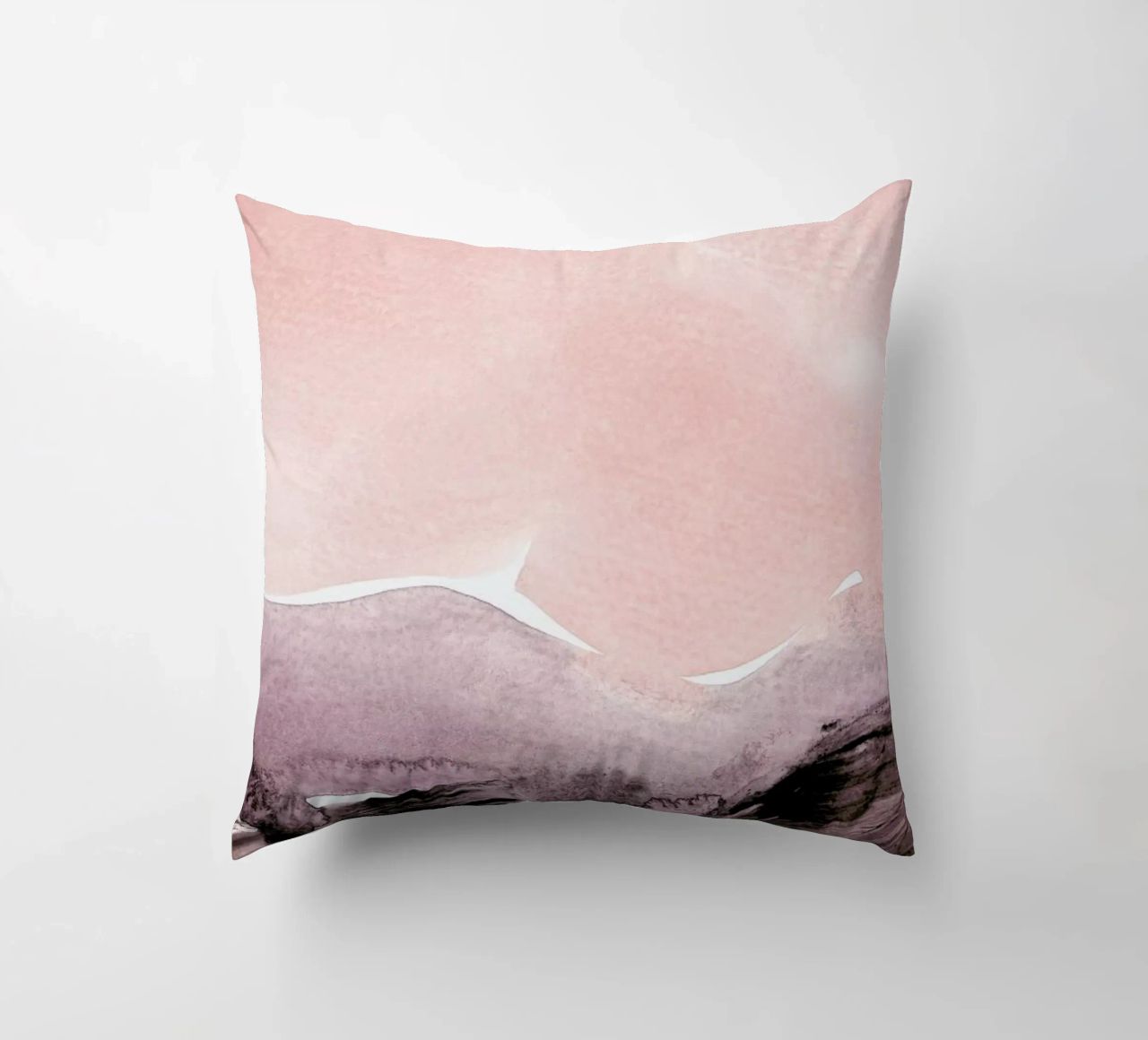 Blush & Mauve cuscino da IRIS LEHNHARDT FINE ART